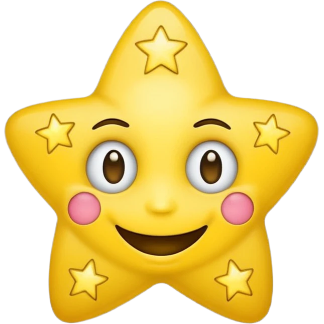 Smiling emoji with star eyes emoji