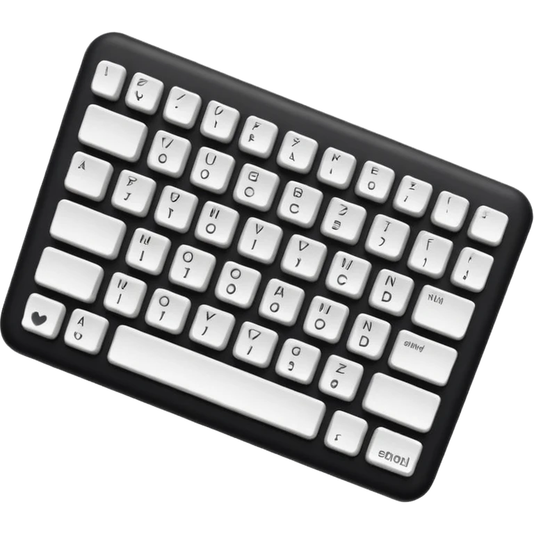 Teclado basico emoji