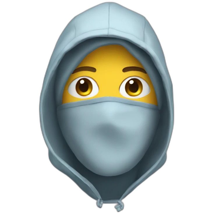 Cagoule emoji