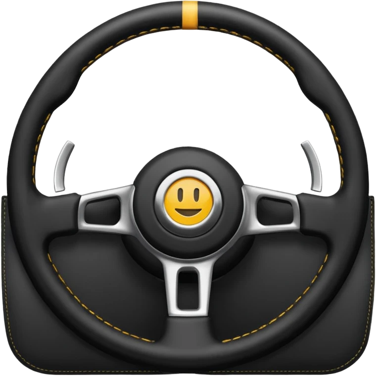 steering wheel emoji