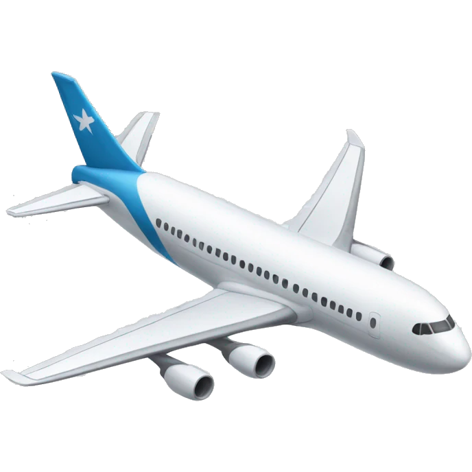Realistic Airplane  emoji