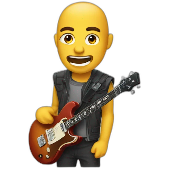 Thé rock emoji