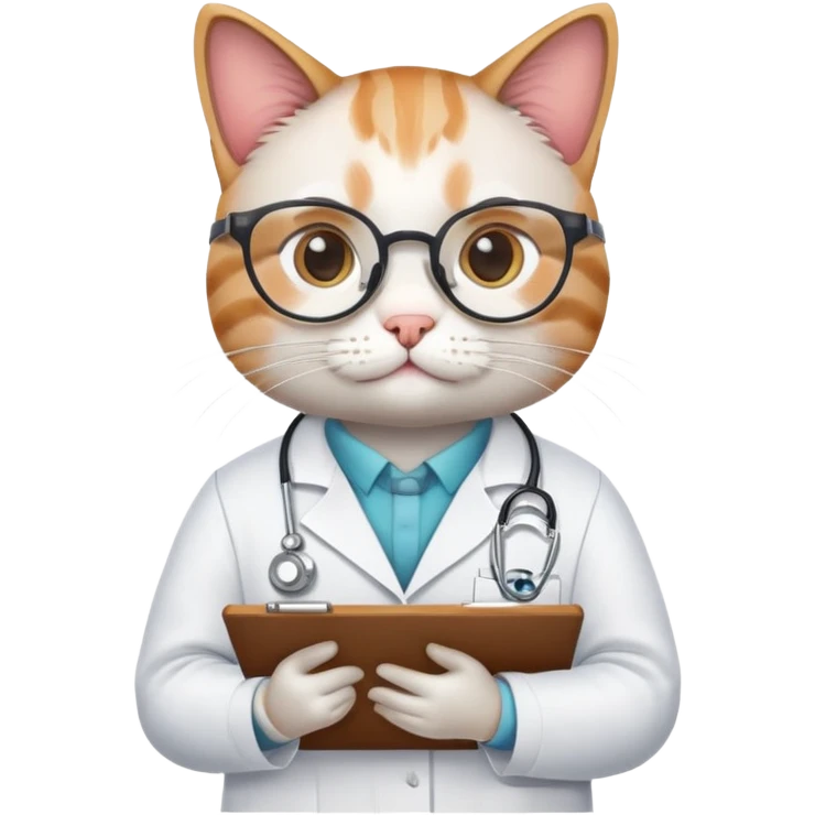 cat scientist emoji
