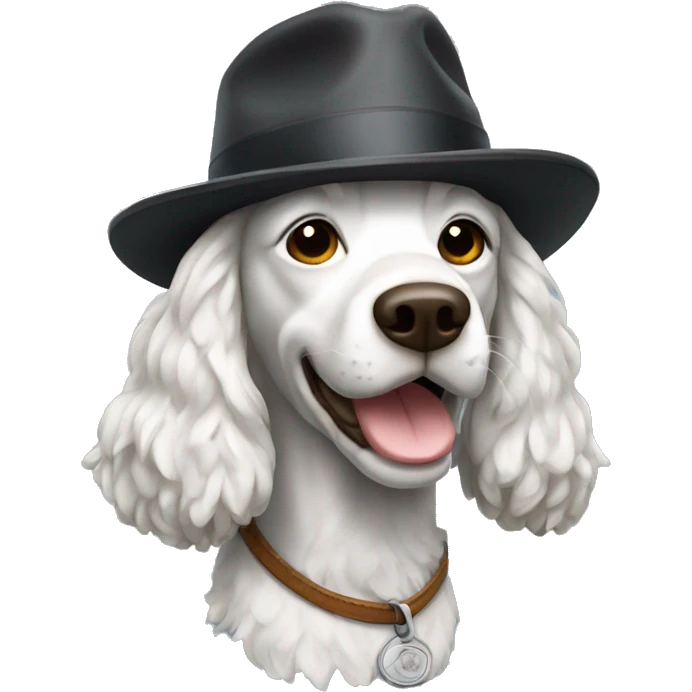 Springer wearing hat emoji