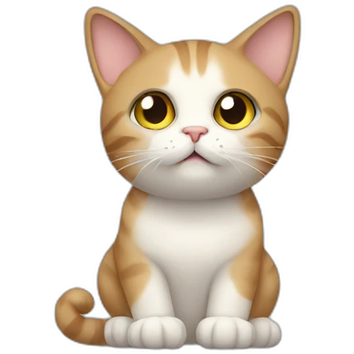 Cat who wait emoji