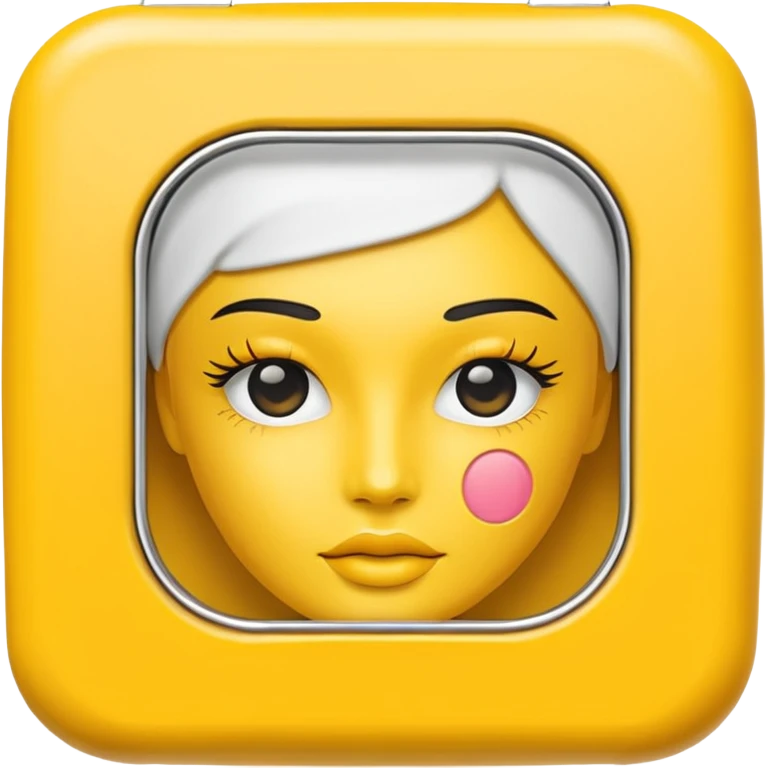 yellow makeup packaging emoji