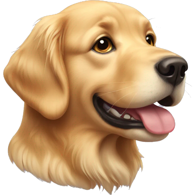 Golden retriever  emoji