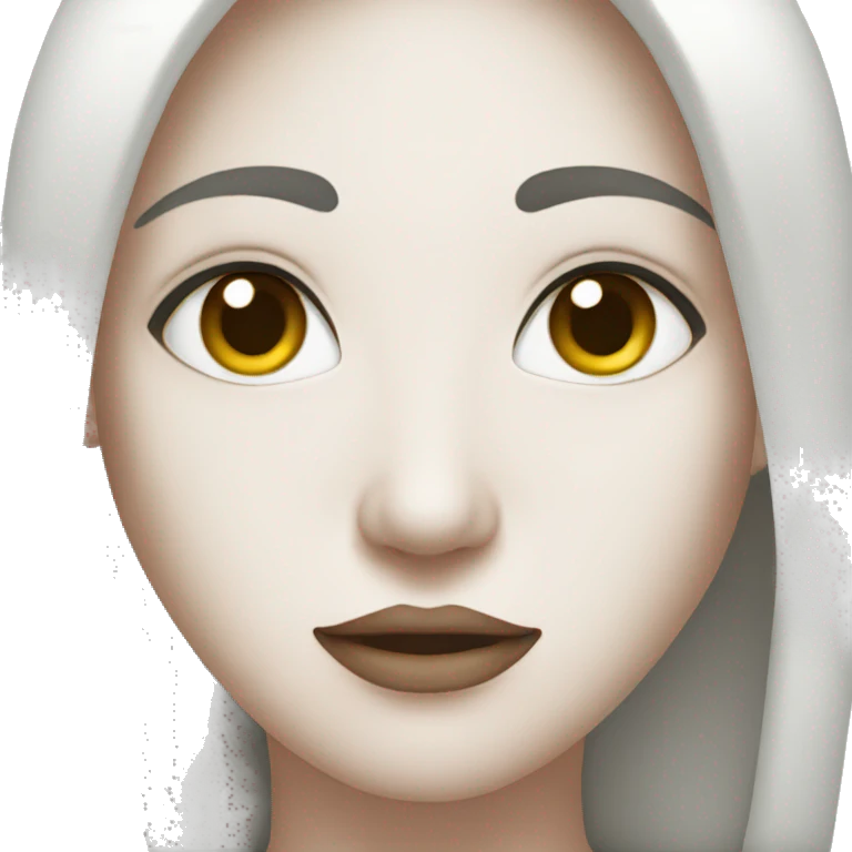 Piel blanca emoji