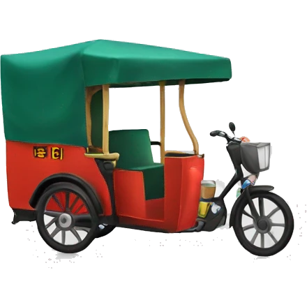 rickshaw emoji