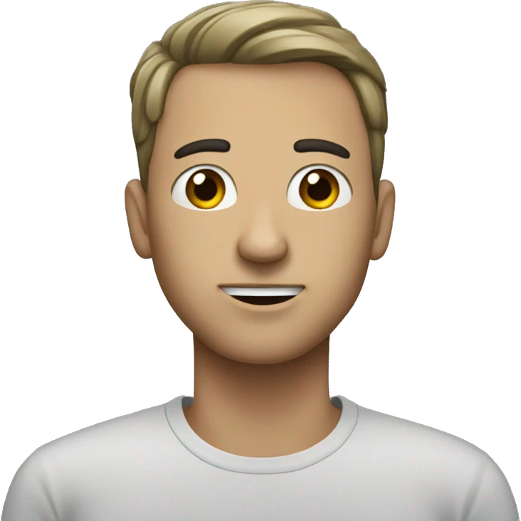 person with slang sigma emoji