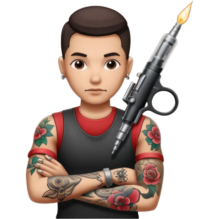 Tattoo artist  emoji