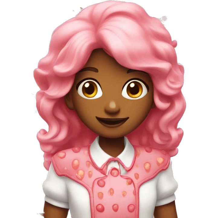 Strawberry shortcake emoji