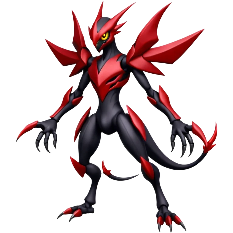 Bisharp-Scizor-Darkrai-Fakémon-hybrid-creature (full body)  emoji