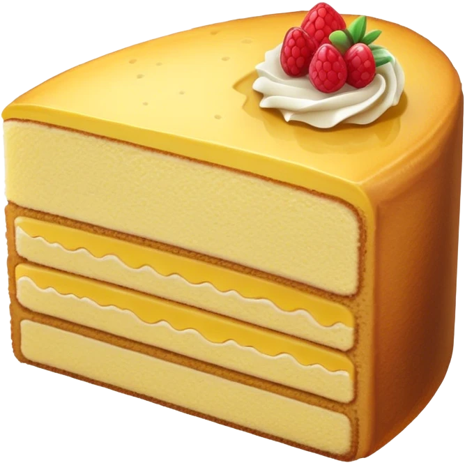 sweet sponge cake emoji