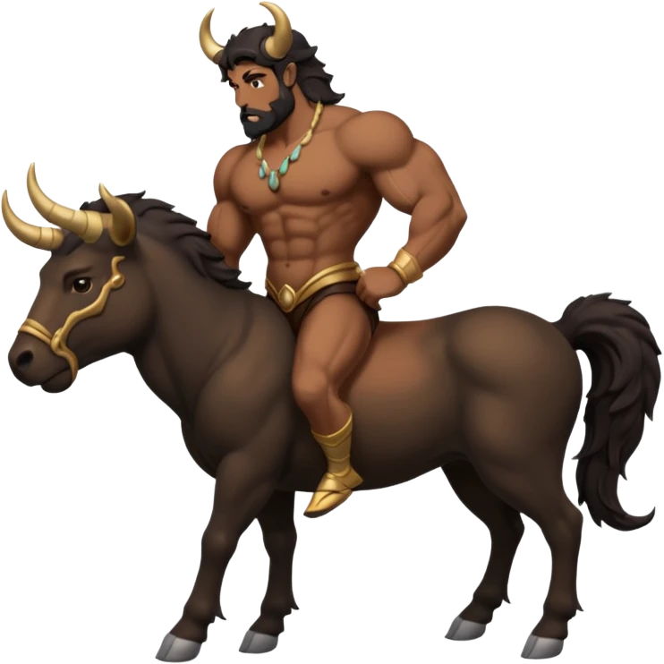 Centaur bull body emoji