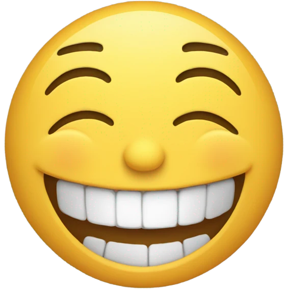 Laughing through the pain emoji