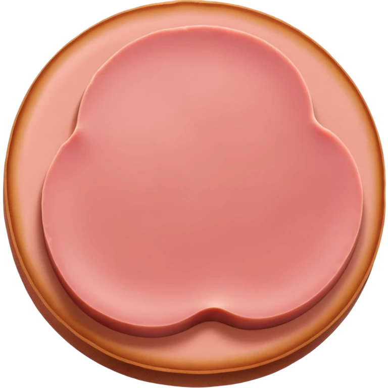 single slice of pink bologna emoji