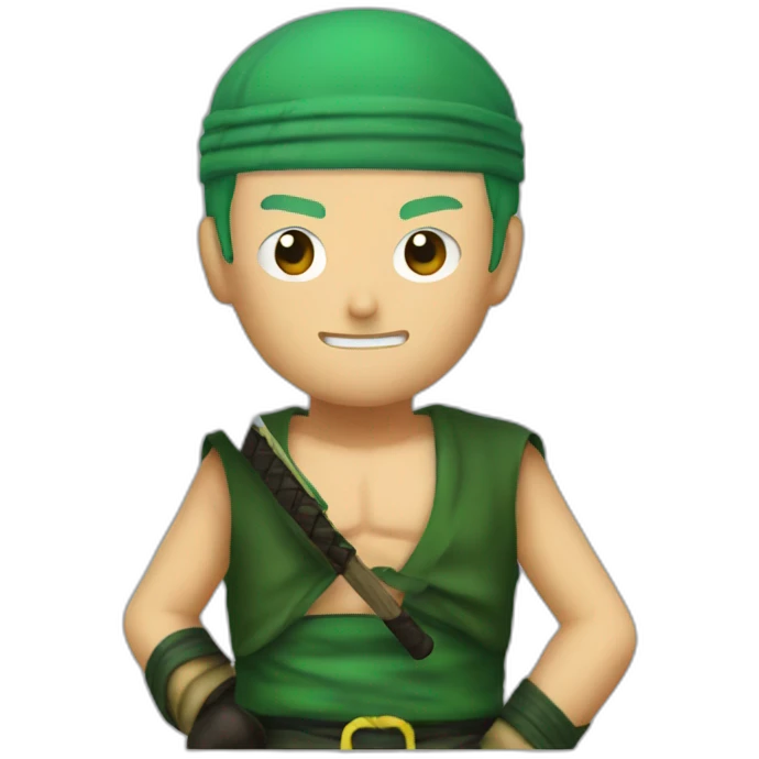 Roronoa zoro emoji