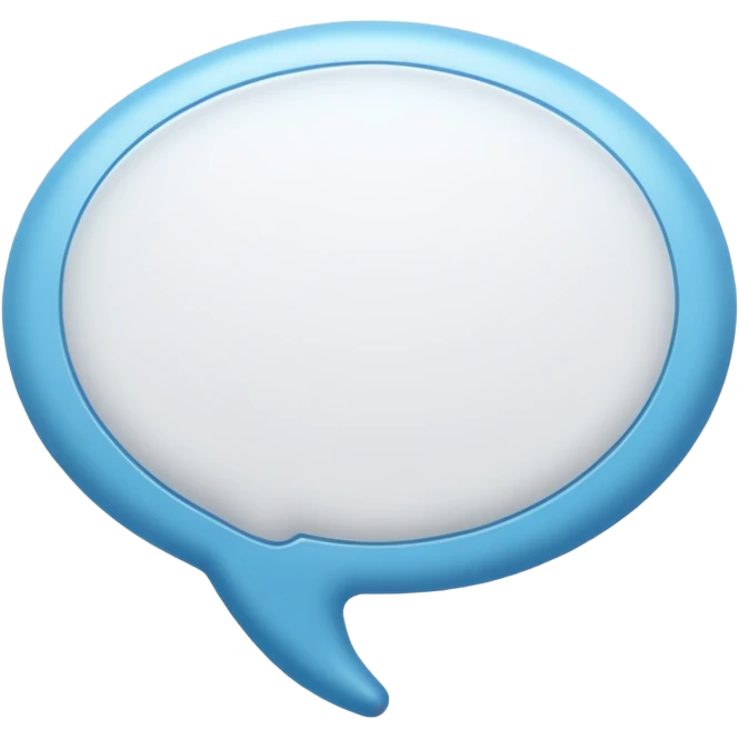 comment balloon emoji