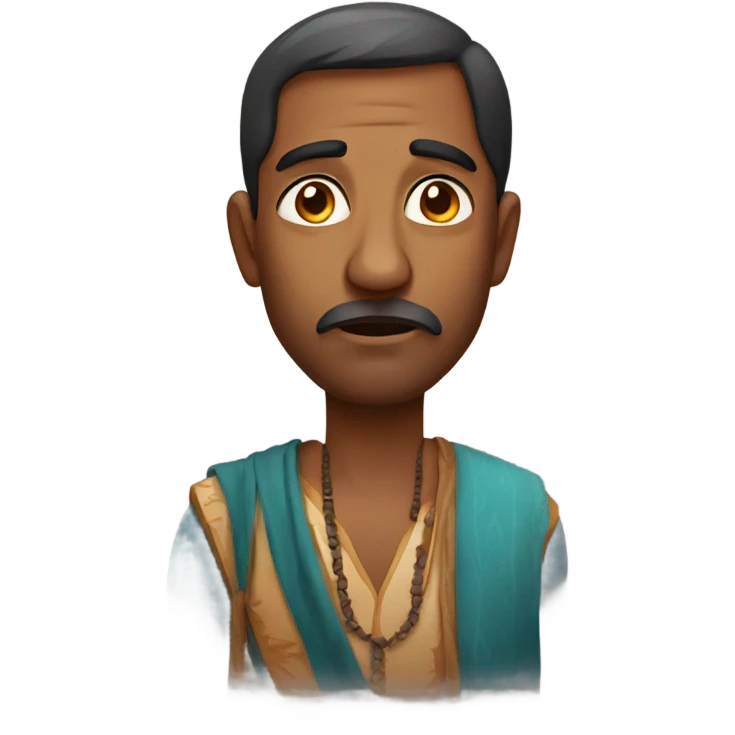 Indian man that can’t sleep emoji