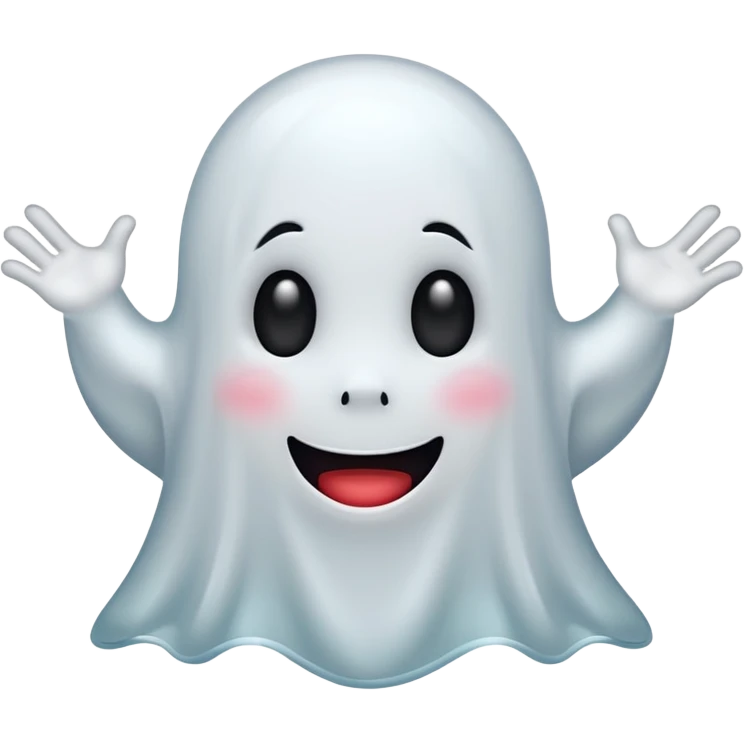 cute ghost emoji