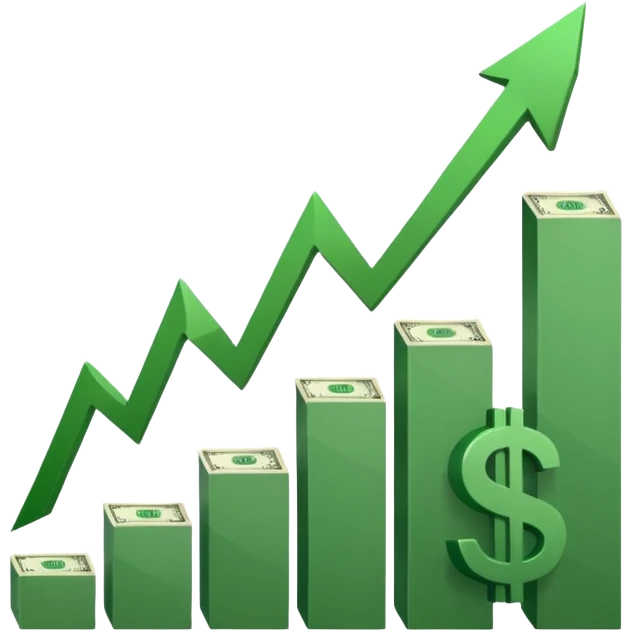 graph high price dollar emoji