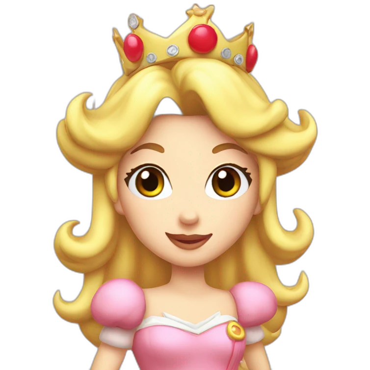 princess peach emoji