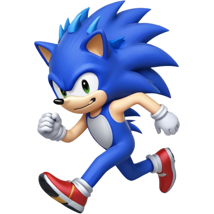 Sonic the hedgehog emoji