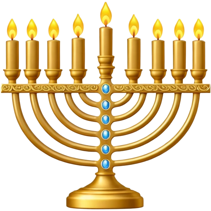 Menorah emoji