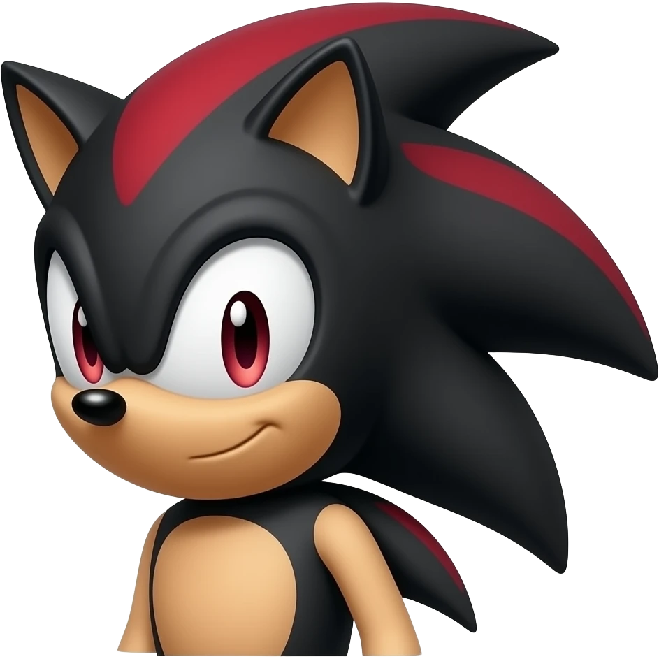 shadow the hedgehog emoji