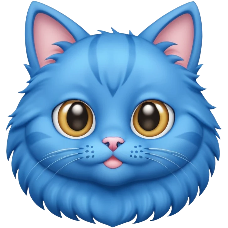 Gato celeste animado emoji