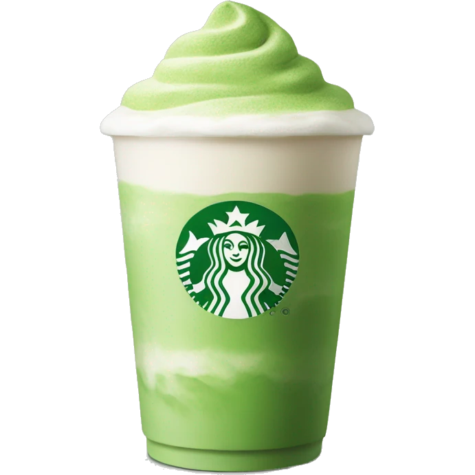 Starbucks matcha latte emoji