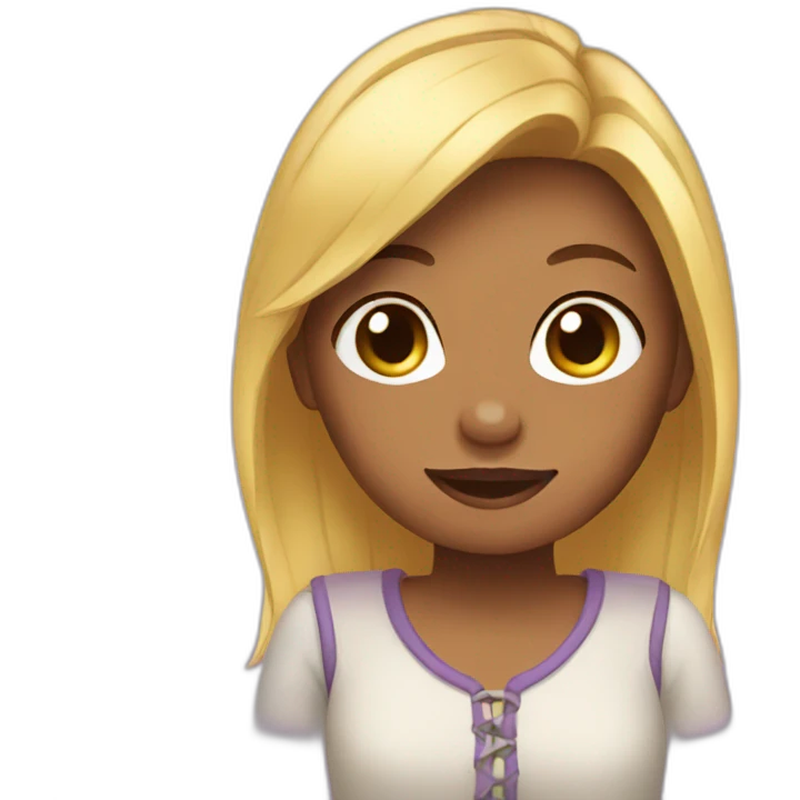 Horse girl emoji