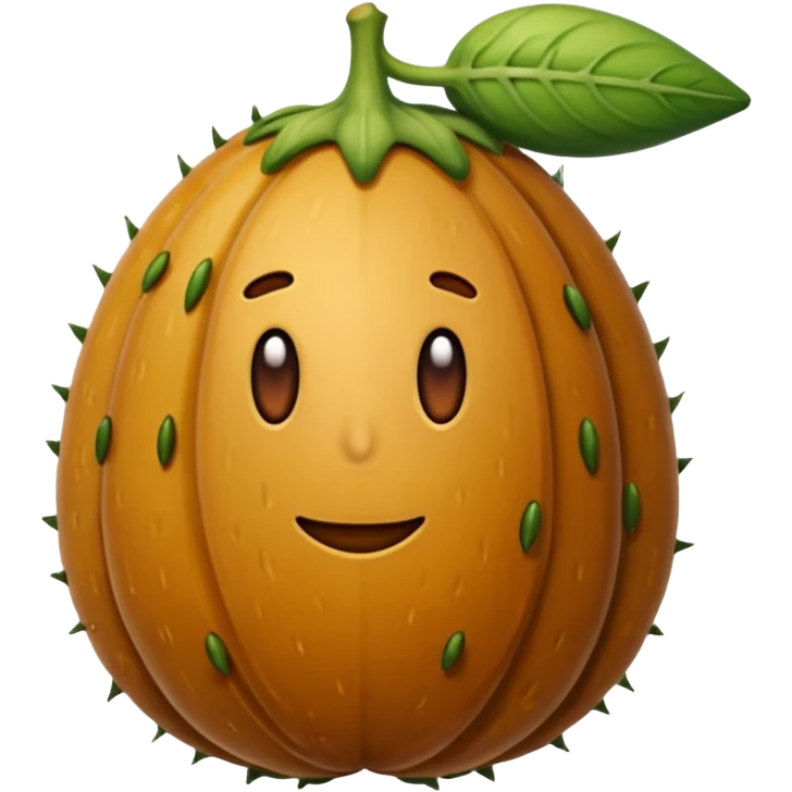 Pepino todo marrom emoji