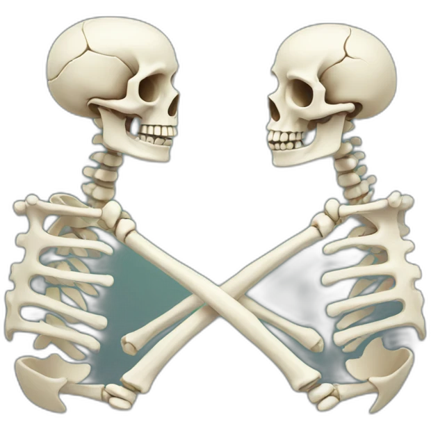 brook skeleton emoji