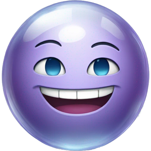 crystal ball smile emoji