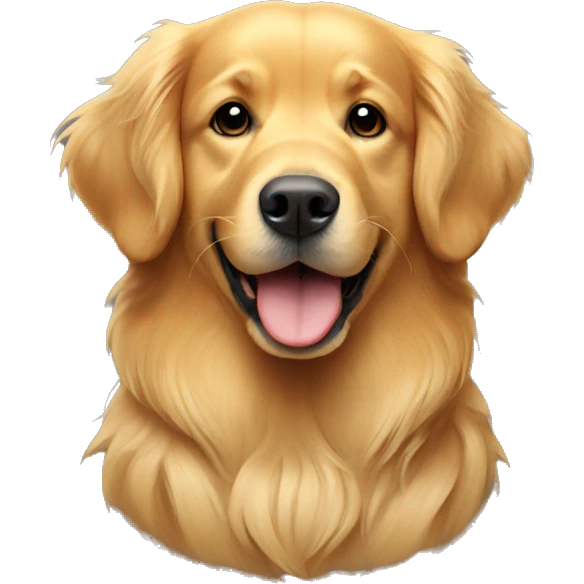 Golden retriever emoji