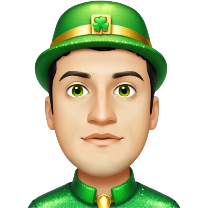 Sparkling Leprechaun emoji