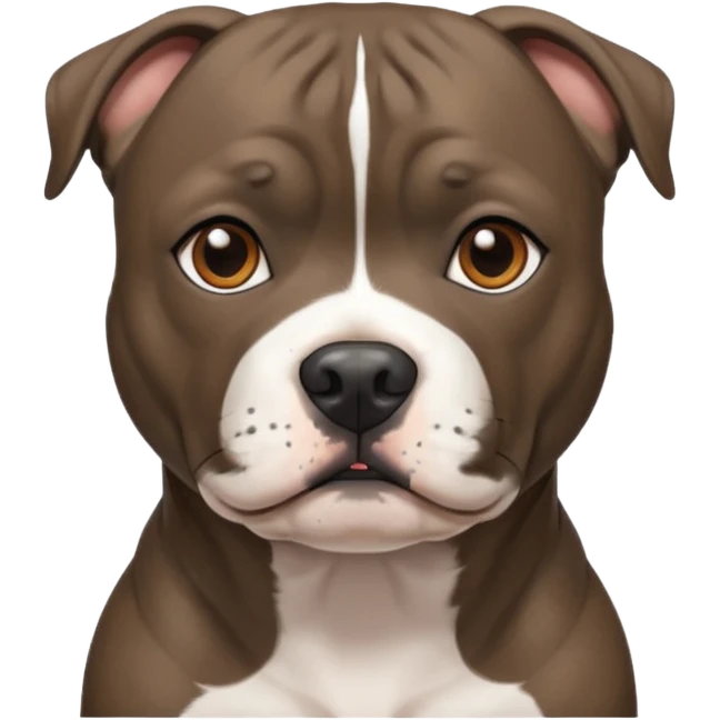 brindle staffordshire bull terrier emoji