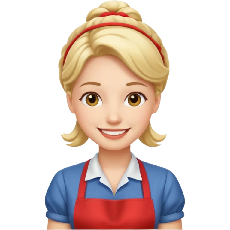 woman with apron emoji