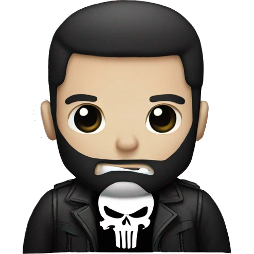 The punisher  emoji