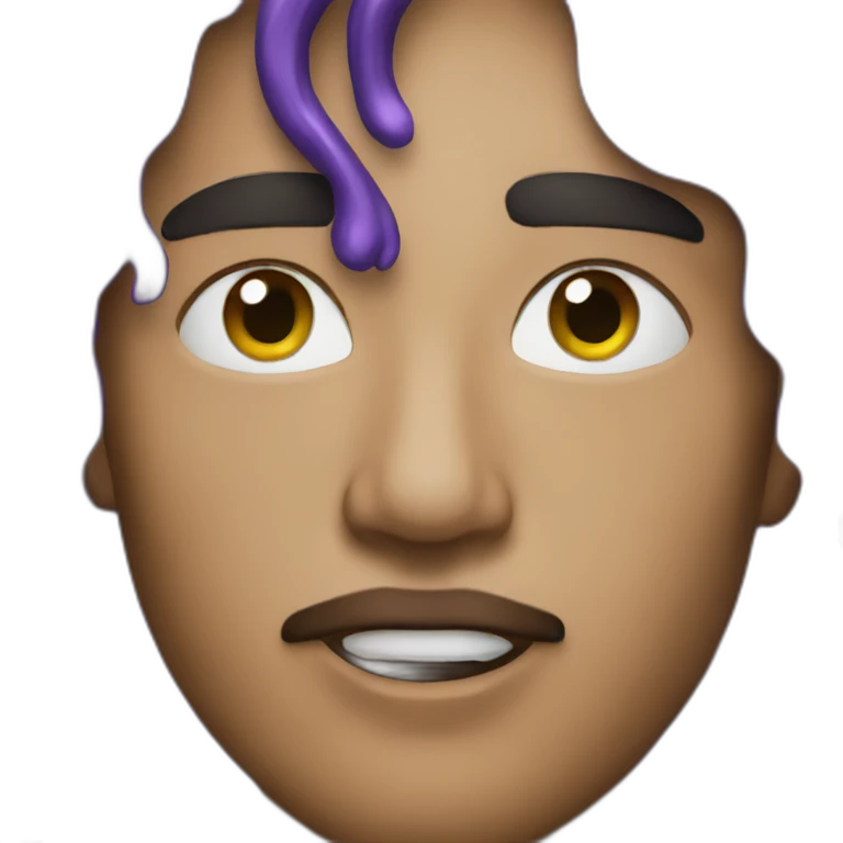 purple rain emoji