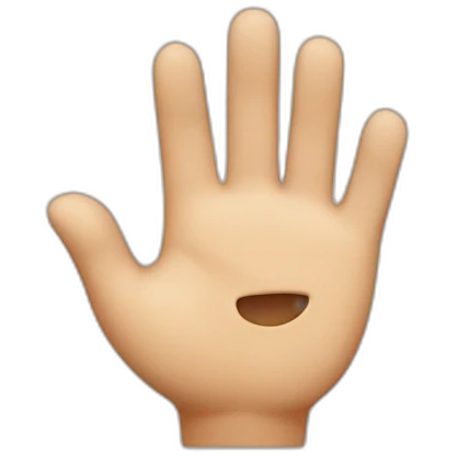 greeting wave emoji