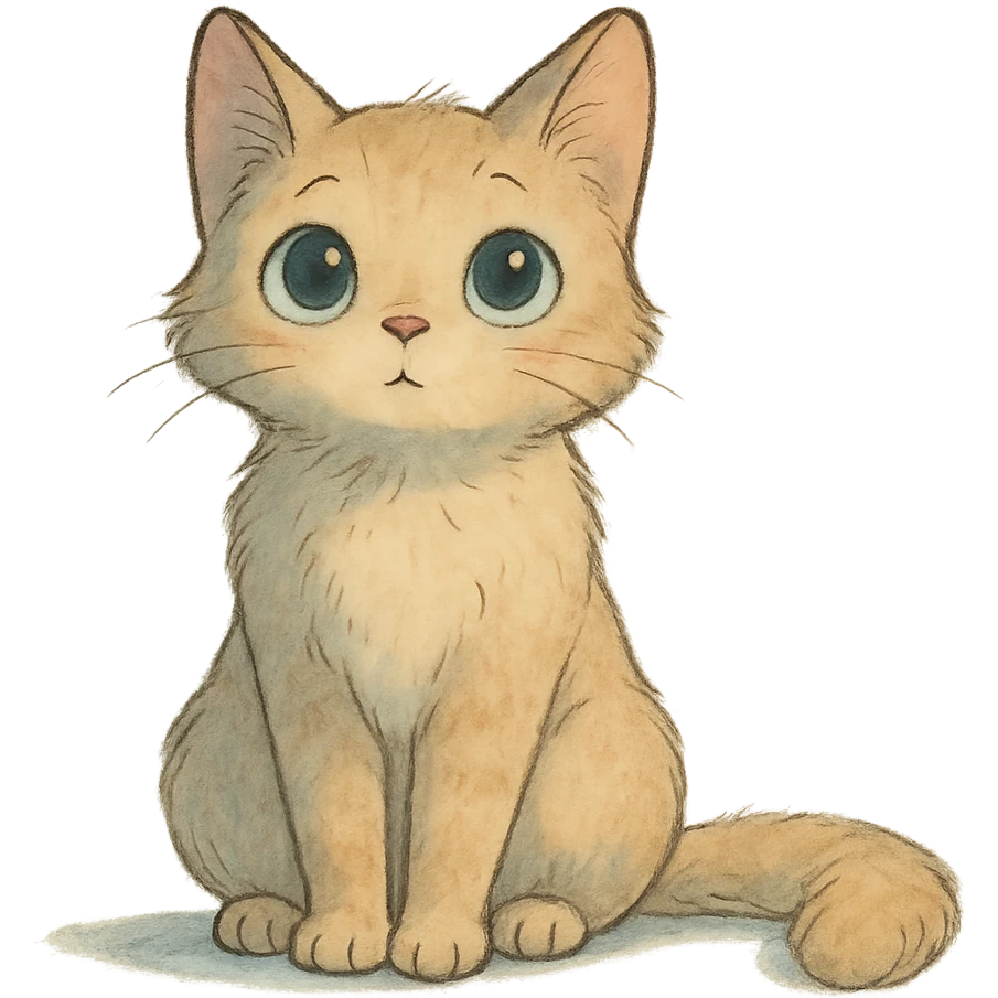 cute dreamy cat emoji