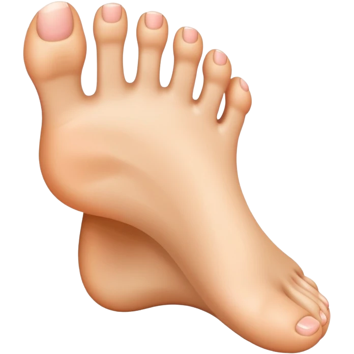 Foot with toe ring emoji