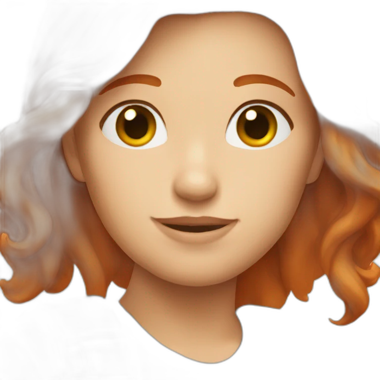 redhead emoji