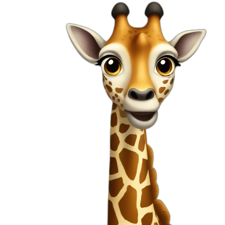 Jirafa hermosa emoji