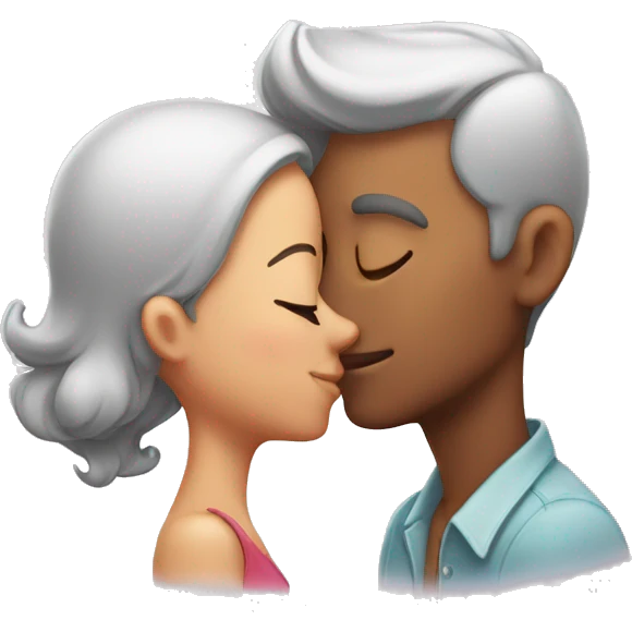 forehead getting kissed  emoji