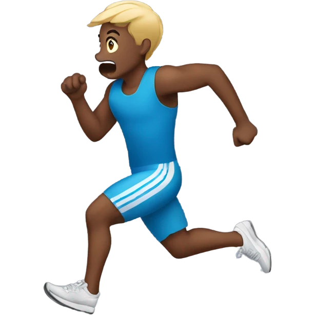 Running fast  emoji