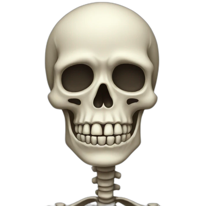 Skeleton emoji